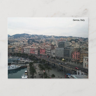 Genua,Italien-kort Vykort