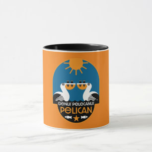Genus Pelecanus Bird Art Mugg