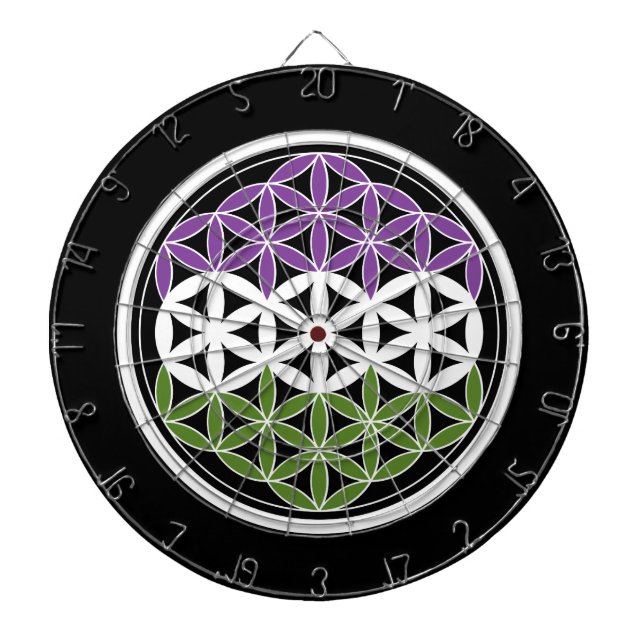 genusQueer helig-geometri Darttavla (Framsidan)