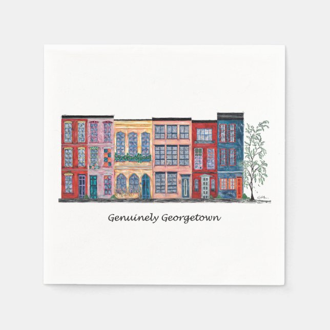 Genuuly Georgetown Pappersservett (Framsidan)