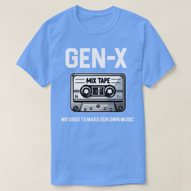 GenX-blandningsband T Shirt (Design framsida)