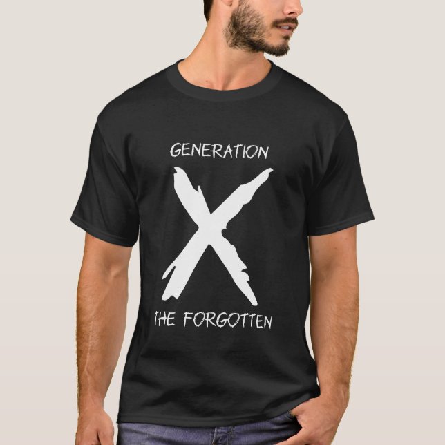 GenX den glömda T Shirt (Framsida)