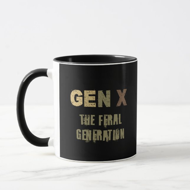 GenX - Feral Generation Mugg (Vänster)