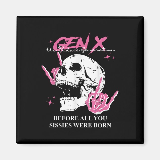 Genx the Bad Generation före alla dina missiler We Magnet (Framsidan)