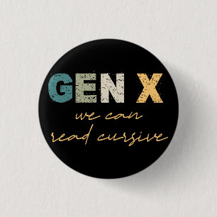 GenX - vi kan läsa kursiv Knapp