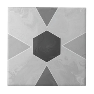 Geo Abstract Pastel Marble Gray Kakelplatta
