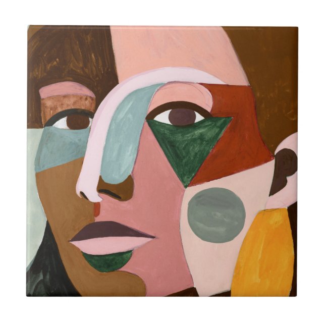 Geo Ansikte Kakelplatta (Framsidan)