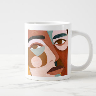 Geo Ansikte-uppgradering Jumbo Mugg