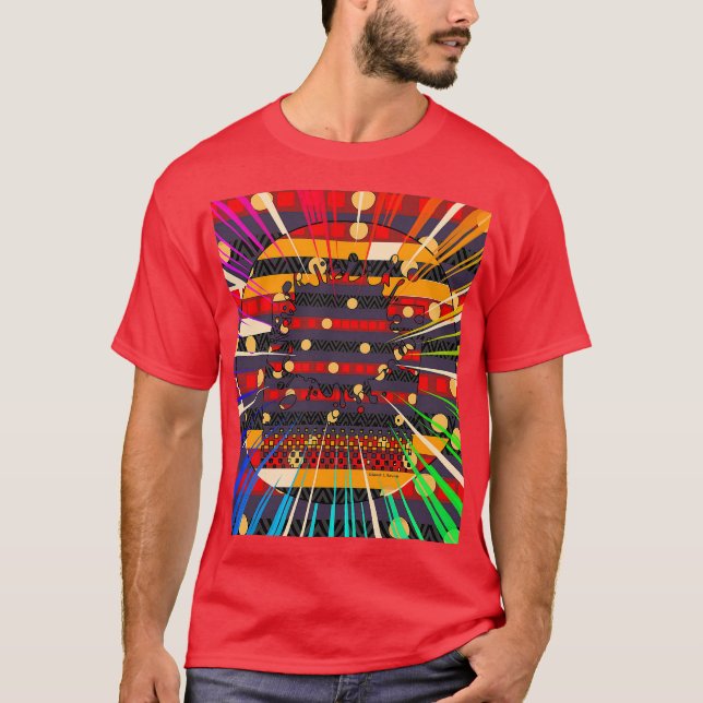 Geo Blast Sports  T Shirt (Framsida)