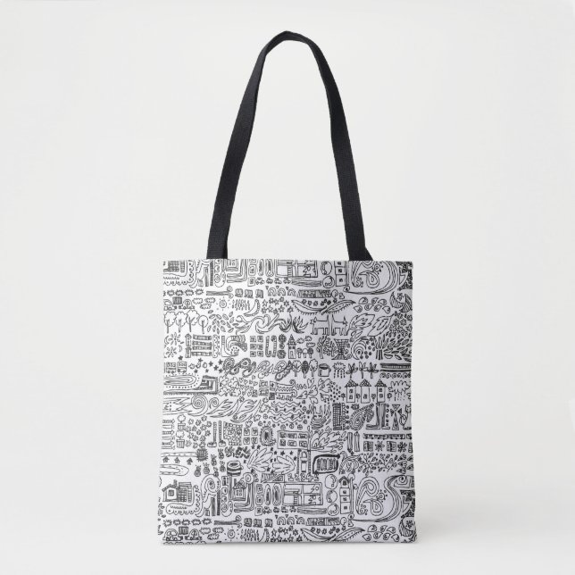 geo design tygkasse (Framsida)