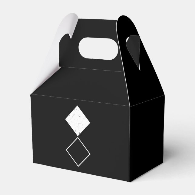 Geo Diamond Square Presentaskar (Framsidan Sidan)