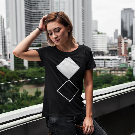 Geo Diamond Square T Shirt