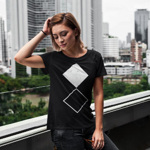 Geo Diamond Square T Shirt