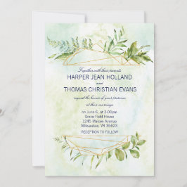 Geo Envy Inbjudan Card