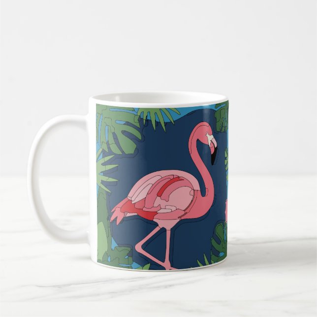 Geo Flamingo Kaffemugg (Vänster)