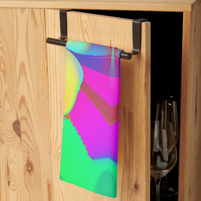 Geo Frukt Kökshandduk (Thirds Fold)
