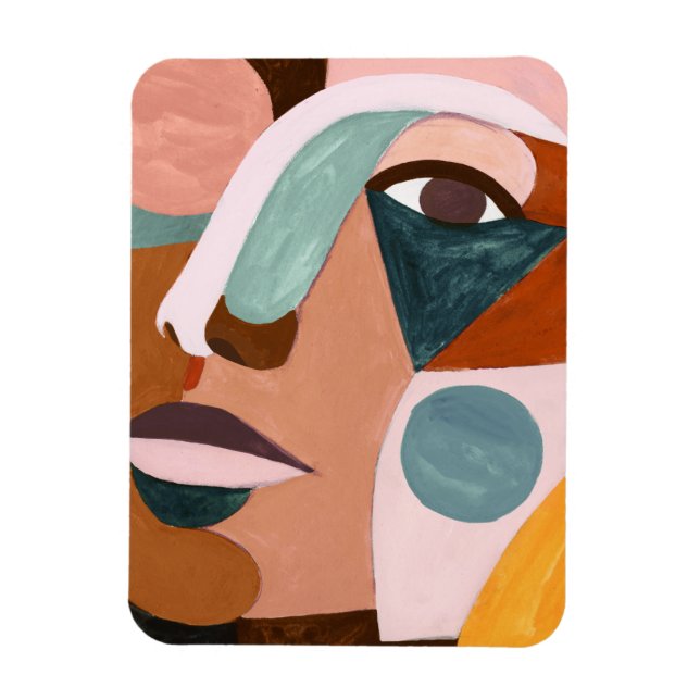 Geo HalAnsikte Magnet (Vertikal)