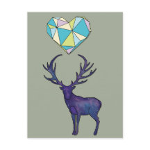 Geo Hjort Heart Poster