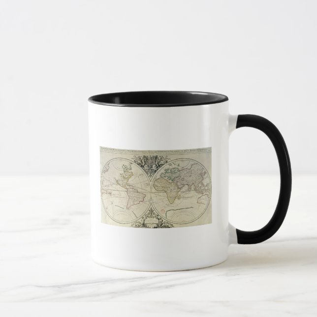 Geo-Hydrographic Mappamonde Mugg (Höger)