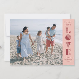 Geo Kärlek Alla hjärtans dagskort - persikor Inbjudningar