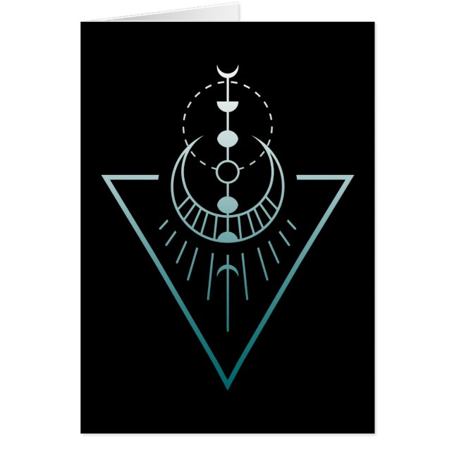 geo måne faser OBS kort (Framsidan)