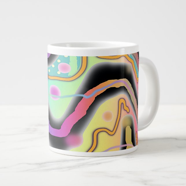 Geo Mix Speciellt Tillfälle Jumbo Mugg (Framsida höger)