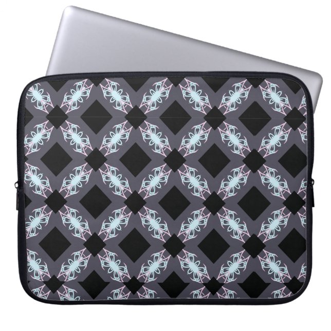 Geo Print Pillow Laptop Fodral (Framsidan)