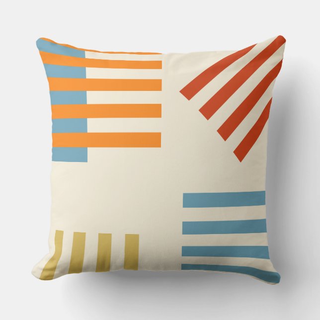 Geo Rand Dekorativ kudde (Framsida)