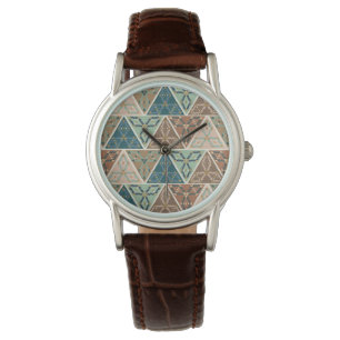 Geo-steg utomhus   Geometric Mönster Armbandsur