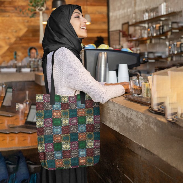 Geo tatto Uggla Tygkasse (Skapare uppladdad)