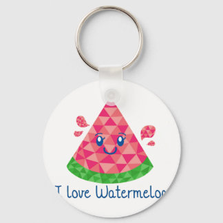 Geo Watermelon Nyckelring