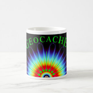 Geocache Fractal Kaffemugg