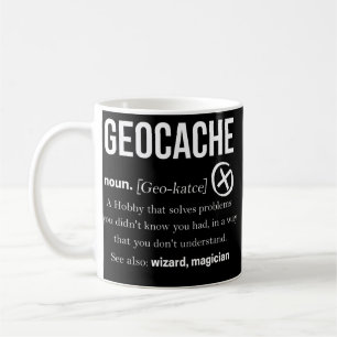 Geocache Gifts Manar Boys and Women Geocaching Kaffemugg
