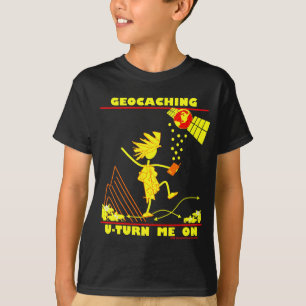 Geocache U vänder på mig Tee Shirt