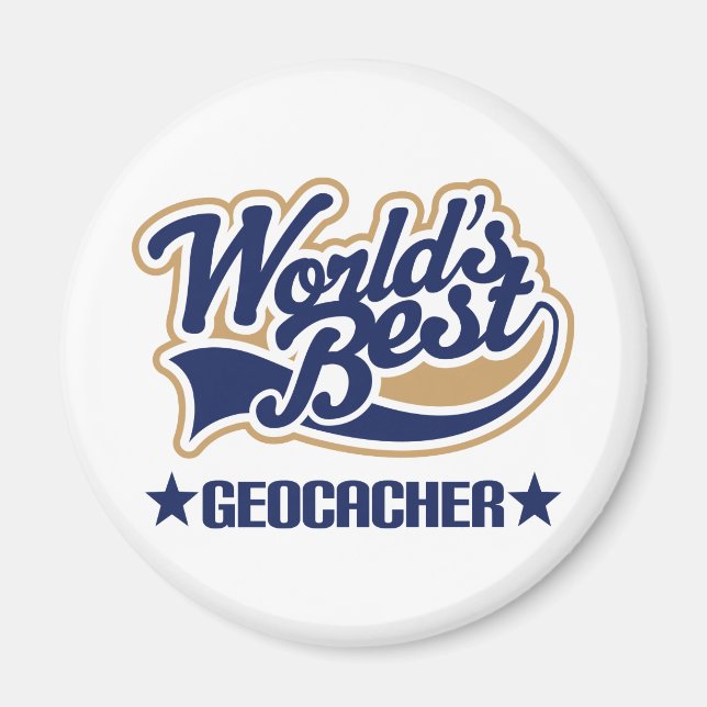 Geocacher Gift Magnet (Framsidan)