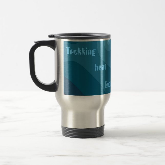 Geocacher mugg som Trekking (Vänster)