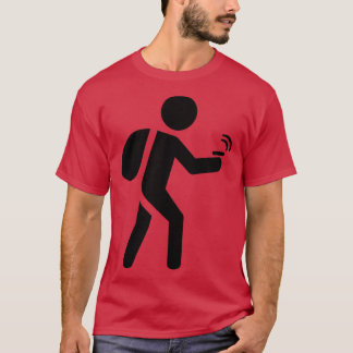 Geocacher pikto t shirt