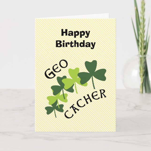 Geocacher Shamrocks Kort (Framsida)