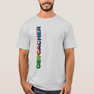 Geocacher skjorta tee shirt