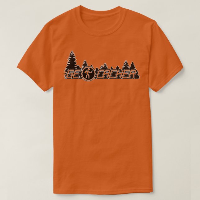 Geocacher T Shirt (Design framsida)
