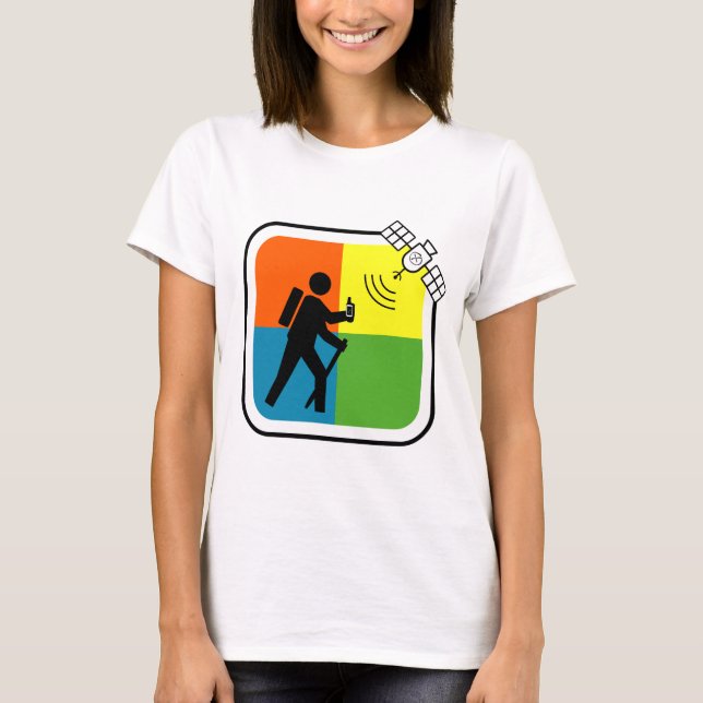 GeoCacher Tee Shirt (Framsida)