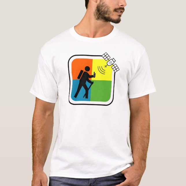 GeoCacher Tee Shirt (Framsida)