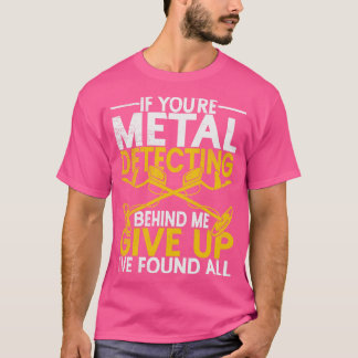 Geocacher Treasure Hunters Metall upptäcker T Shirt