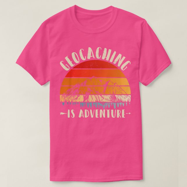 Geocaching är adenture t shirt (Design framsida)