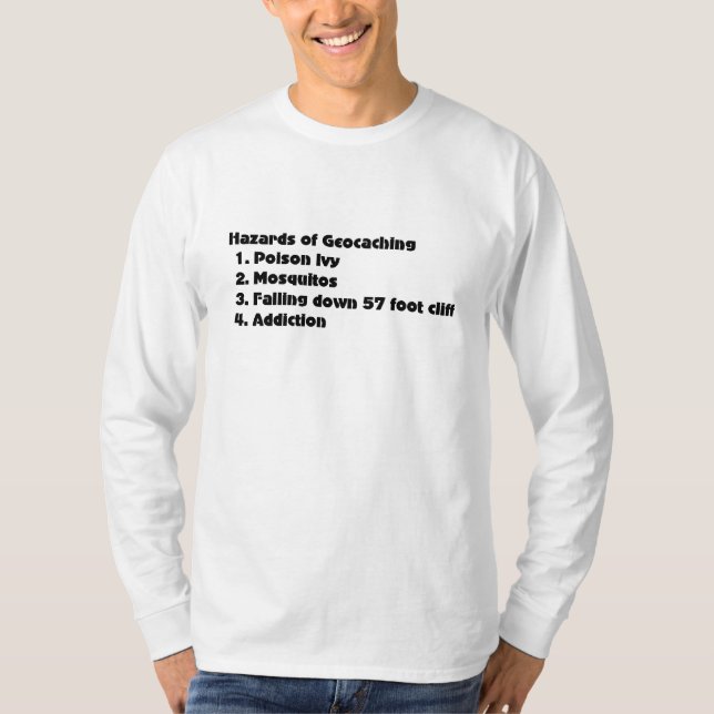 Geocaching äventyrar listar tee (Framsida)