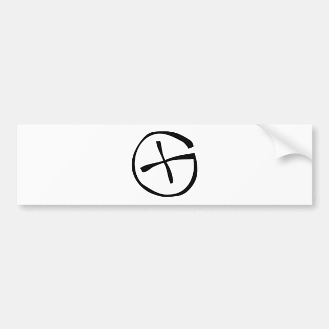 Geocaching Bildekal (Framsidan)