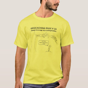 Geocaching DNF - Upp ett träd Tee Shirt
