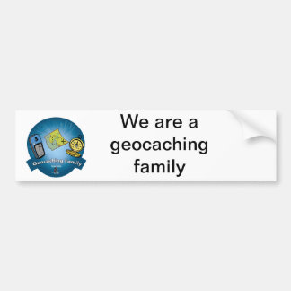 Geocaching familjbildekal bildekal