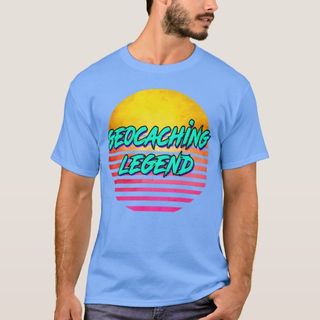 Geocaching friends t shirt (Framsida)