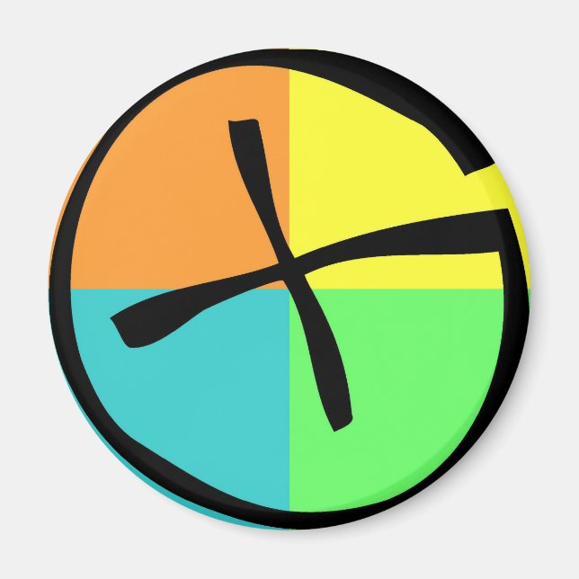 Geocaching Gear Magnet (Framsidan)